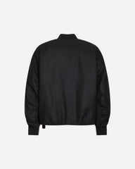 Men's Minimal Bomber Jacket Black
