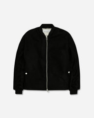 Men's Minimal Bomber Jacket Black