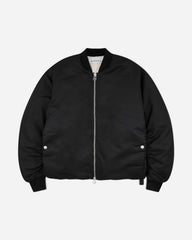 Men's Minimal Bomber Jacket Black