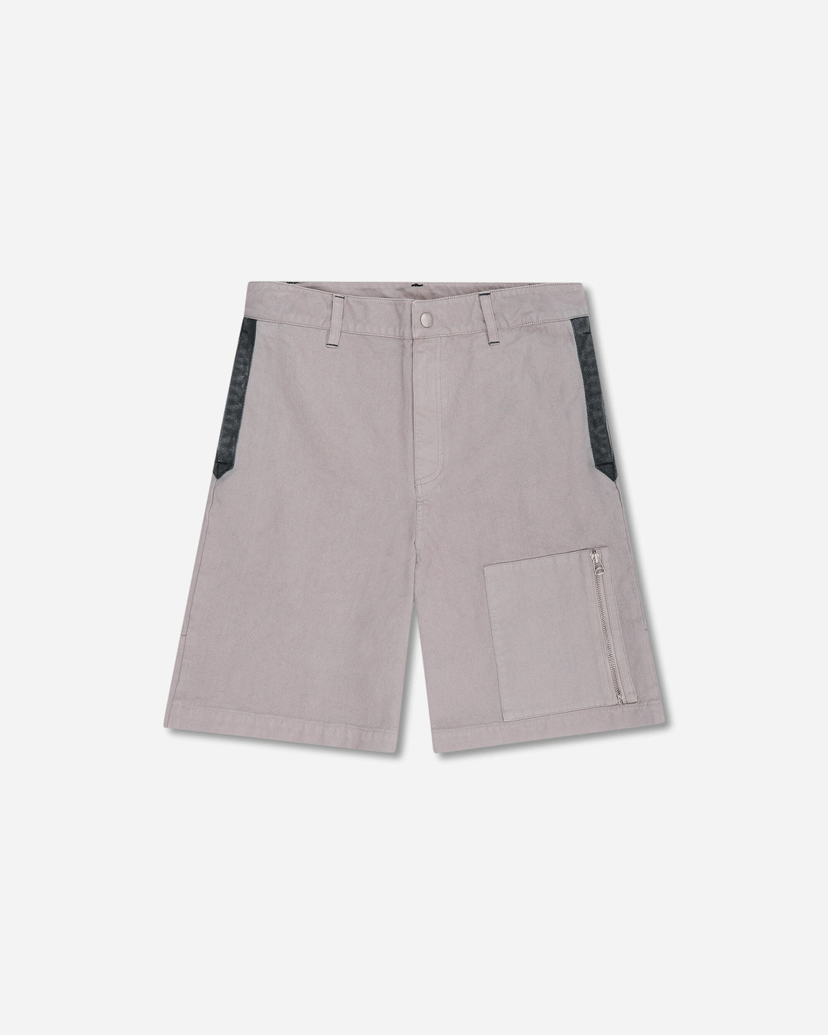 Men's Contrast Pocket Shorts Light Gray