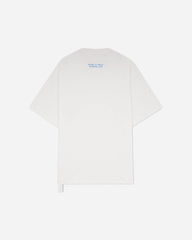 Men's Flower Print Regular Fit T-Shirt White