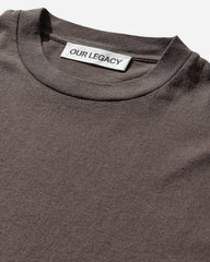 Men's Box T-Shirt Worn Brown