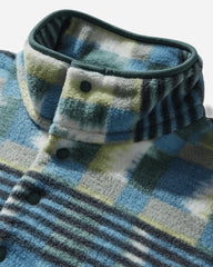 Men's Lightweight Synchilla Snap-T Fleece Pullover Painted Lines Shore Blue