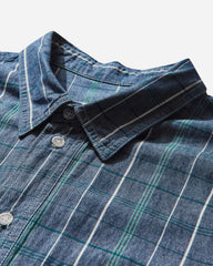 Men's Checked Shirt Blue