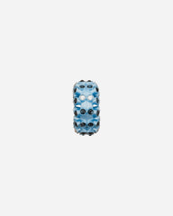 Lit Hoop Earrings Light Blue