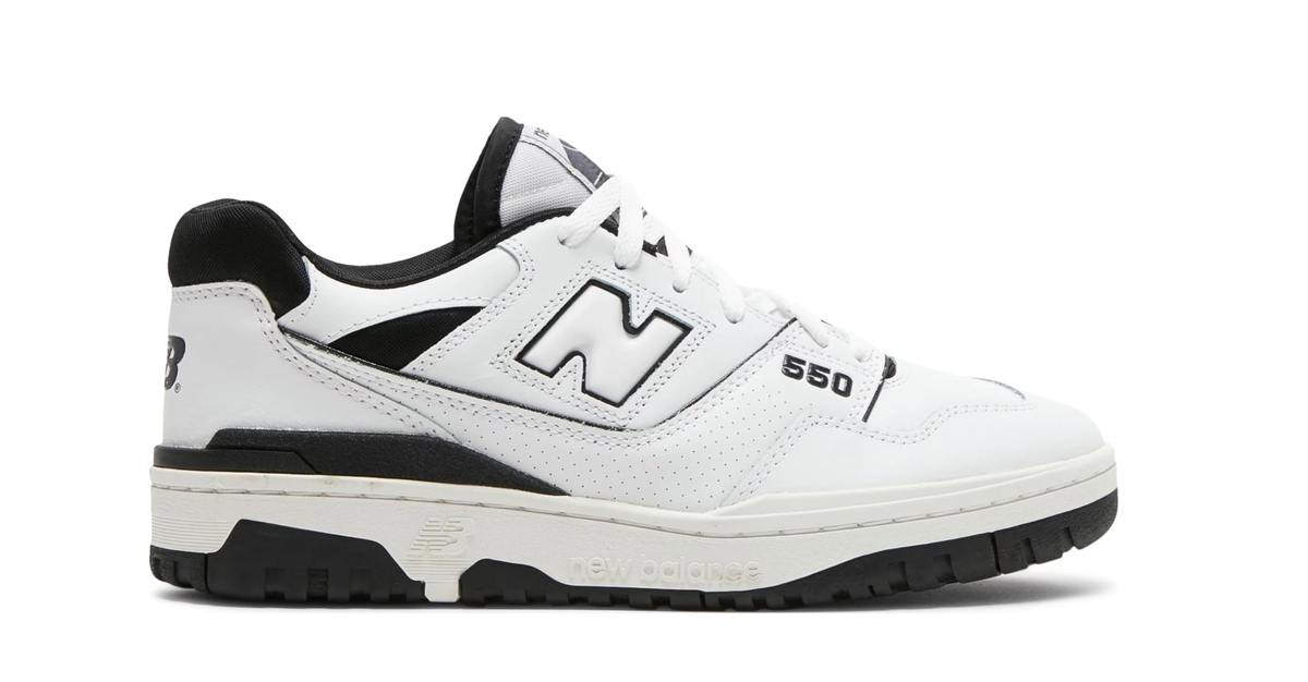 New Balance 550 White Black Men's