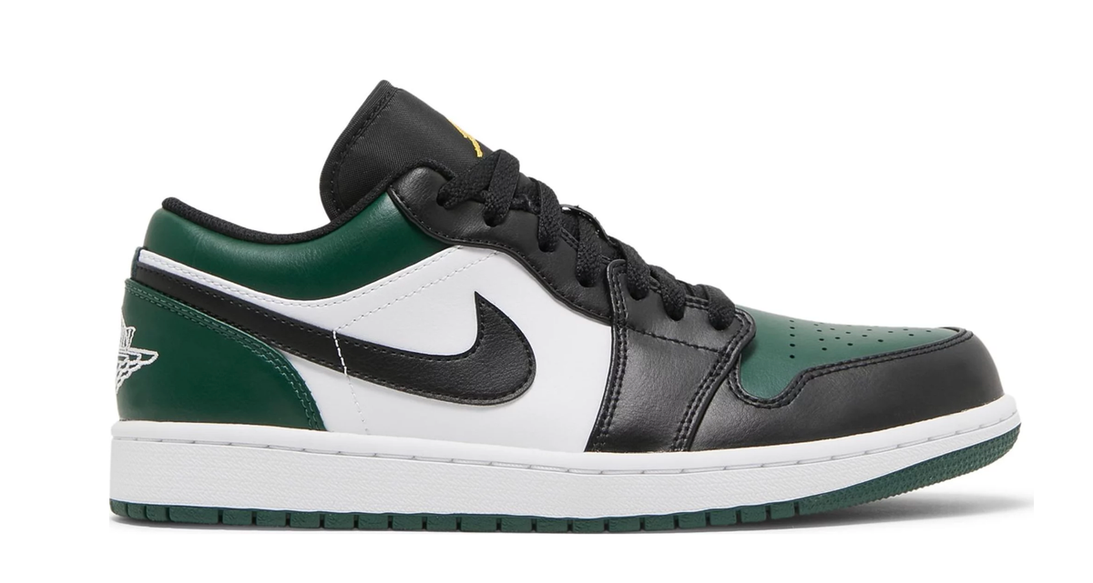 Nike Jordan 1 Low Green Toe Men's