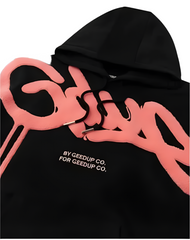 GEEDUP Handstyle Peach Hoodie