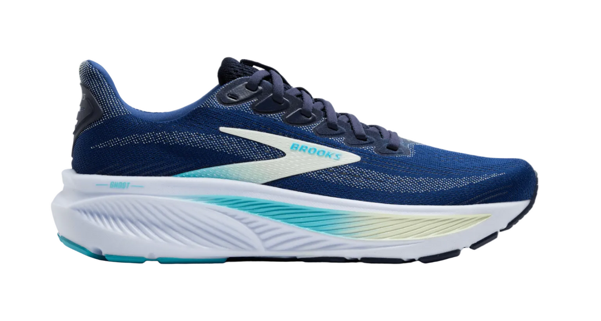 Brooks Ghost 17 Navy Green Turquoise Women's