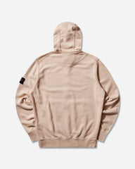 Men's Organic Cotton Fleece Zip Hoodie Chalk Pink