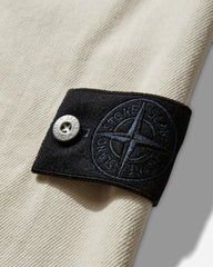 Men's Light Bull Denim-TC Overshirt Ivory