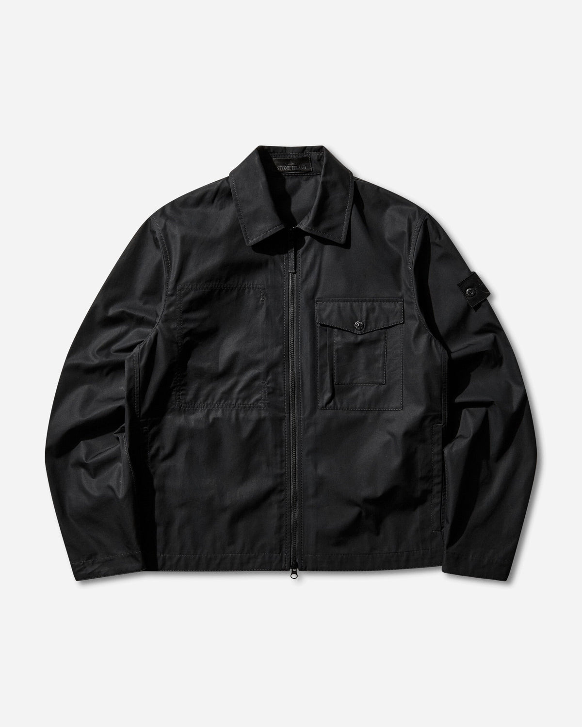 Men's Ghost All-Weather Cotton Canvas Overshirt Black