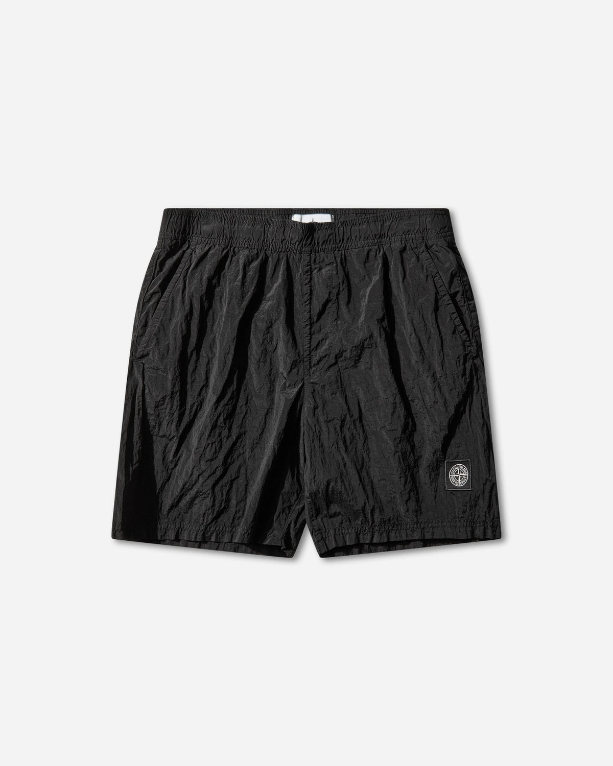 Men's Nylon Metal Swim Shorts Black