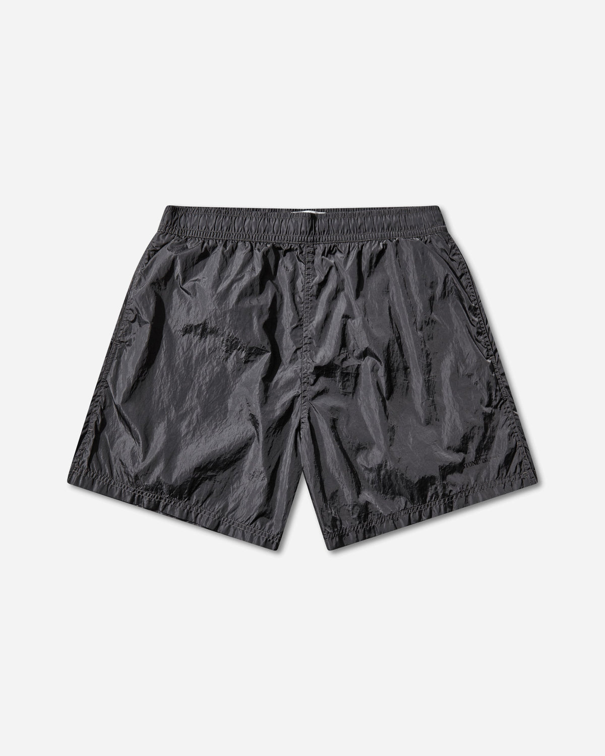 Men's Nylon Metal Swim Shorts Blue Grey