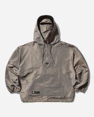 Men's Masked Check Anorak Beige / Black