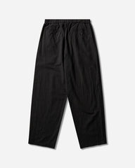 Men's Linen-Ramie Blend Cotton Easy Pants Black