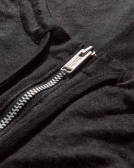 Men's Half Zip Hoodie Black