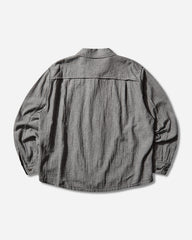 Men's Linen-Ramie Blend Cotton Jacket White / Black