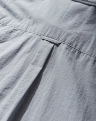 Men's Paneled Cotton Shirt Navy Stripe