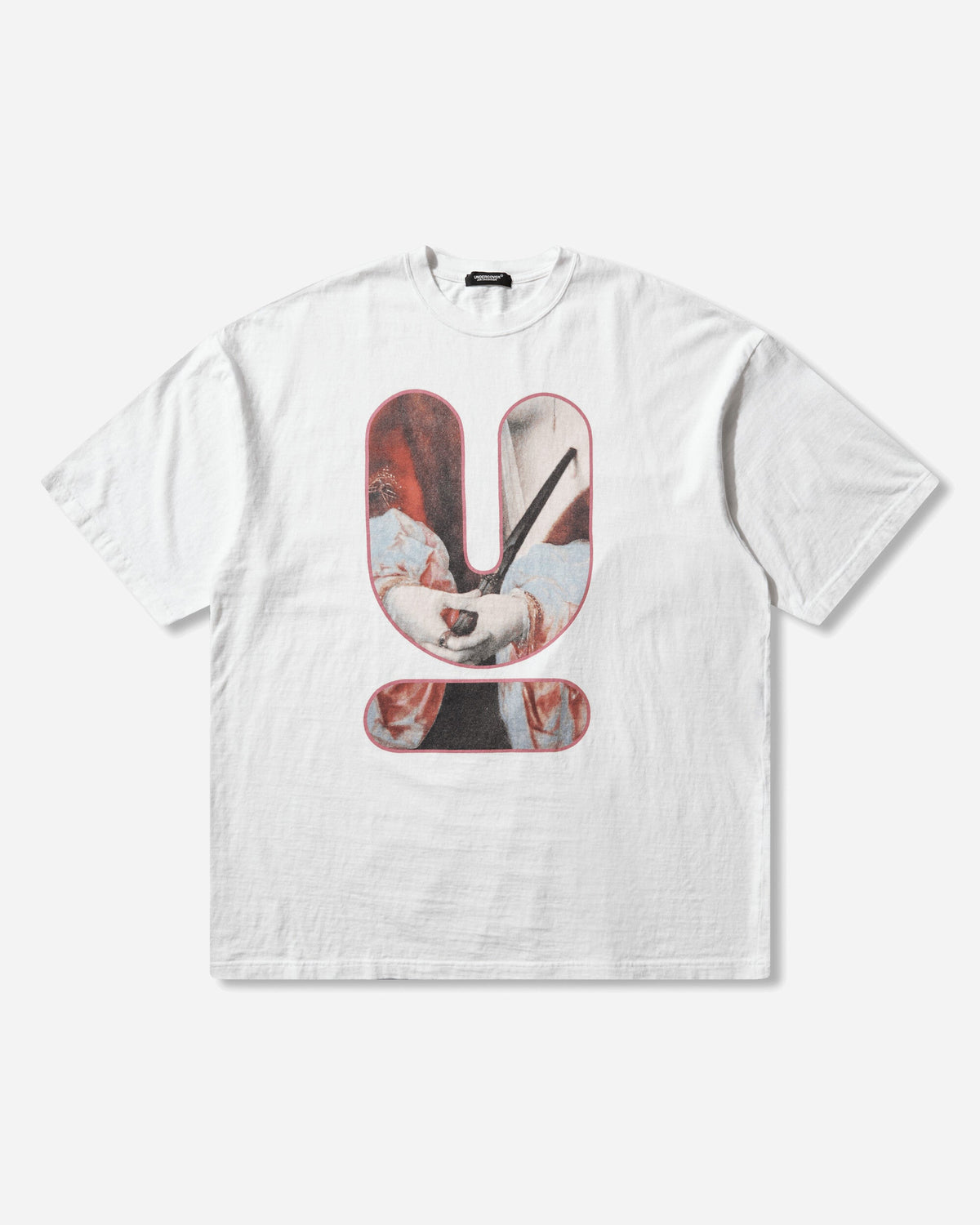 Men's Oversized Graphic T-Shirt White