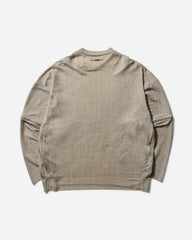 Men's Linen Total Pattern Sweater Natural