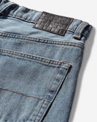 Men's Check-5 Loose Denim Pants Stonewash / Blue
