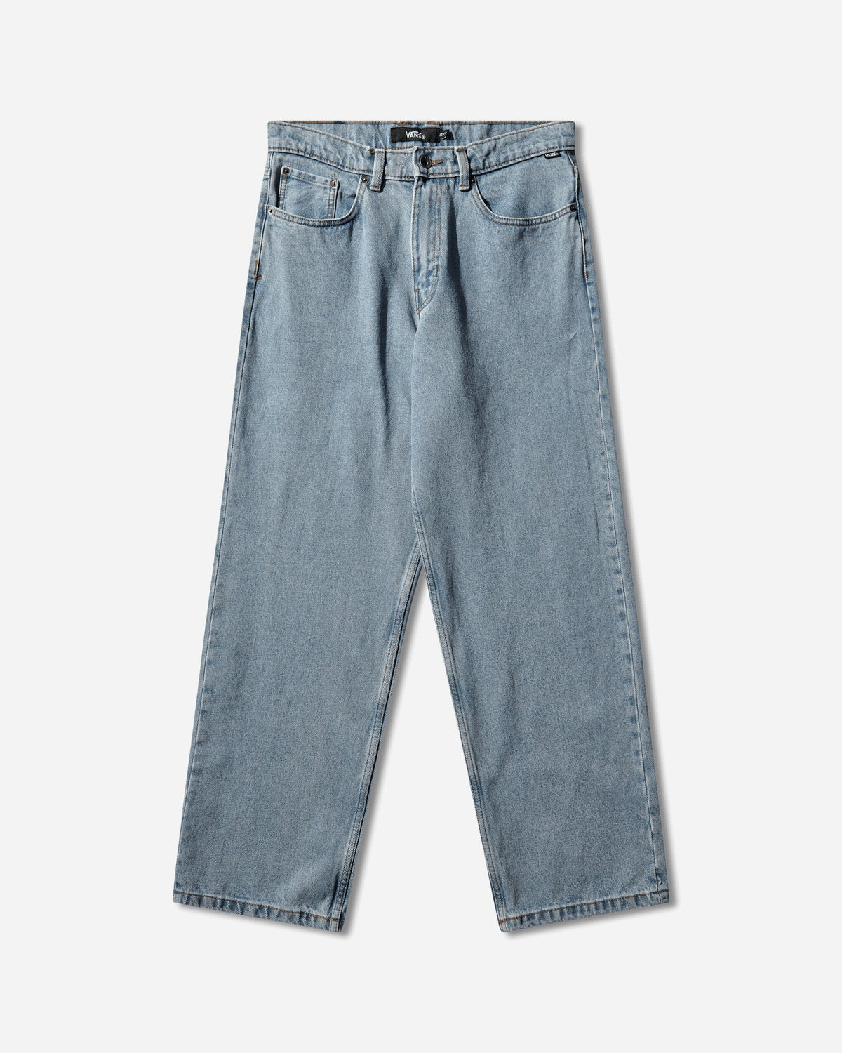 Men's Check-5 Loose Denim Pants Stonewash / Blue