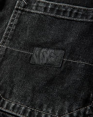 Men's Chore Denim Pants Black