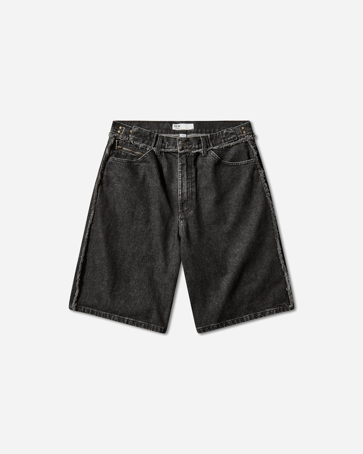 Men's Five Pocket Denim Shorts Black