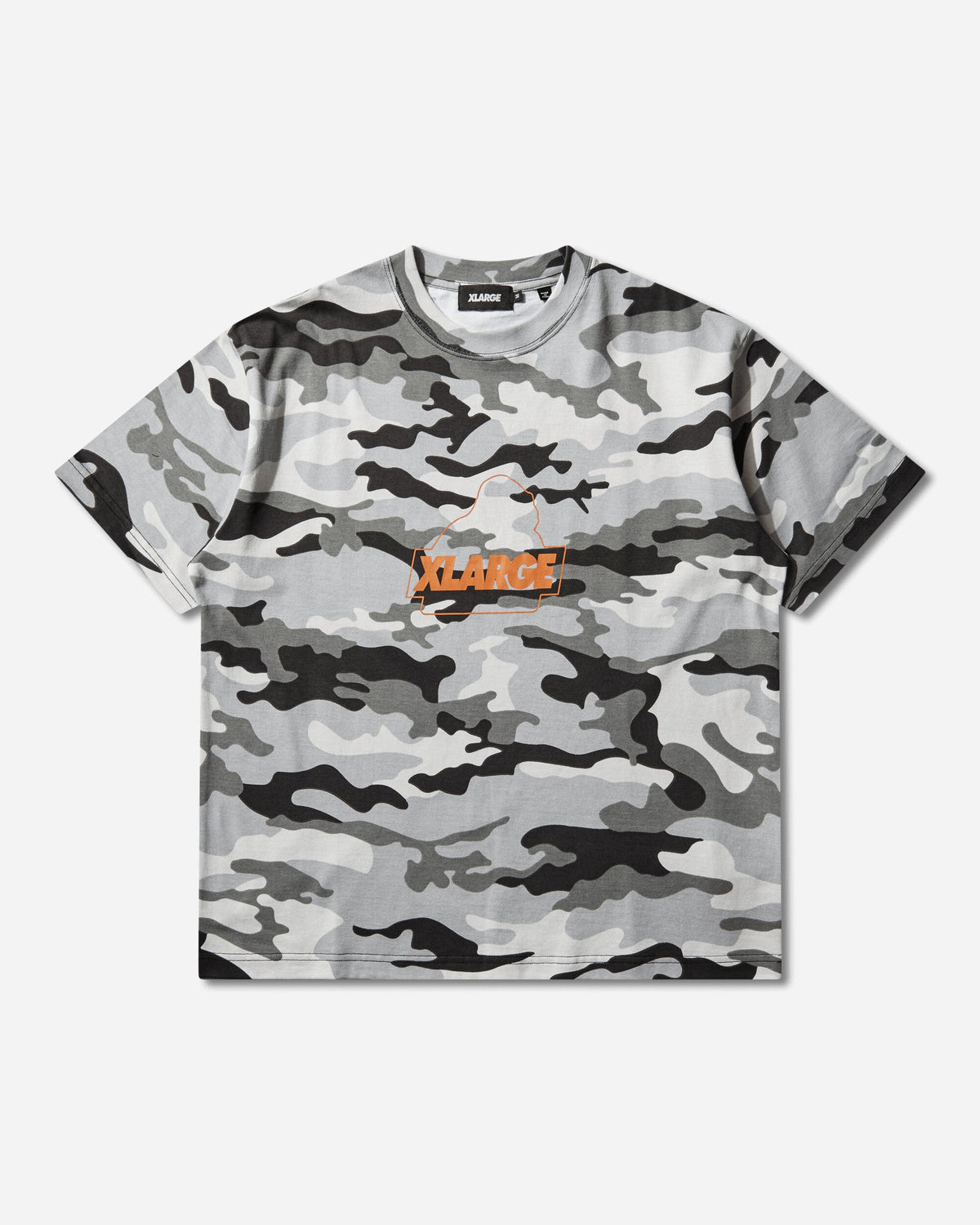 Men's Camo Urban Logo T-Shirt Grey