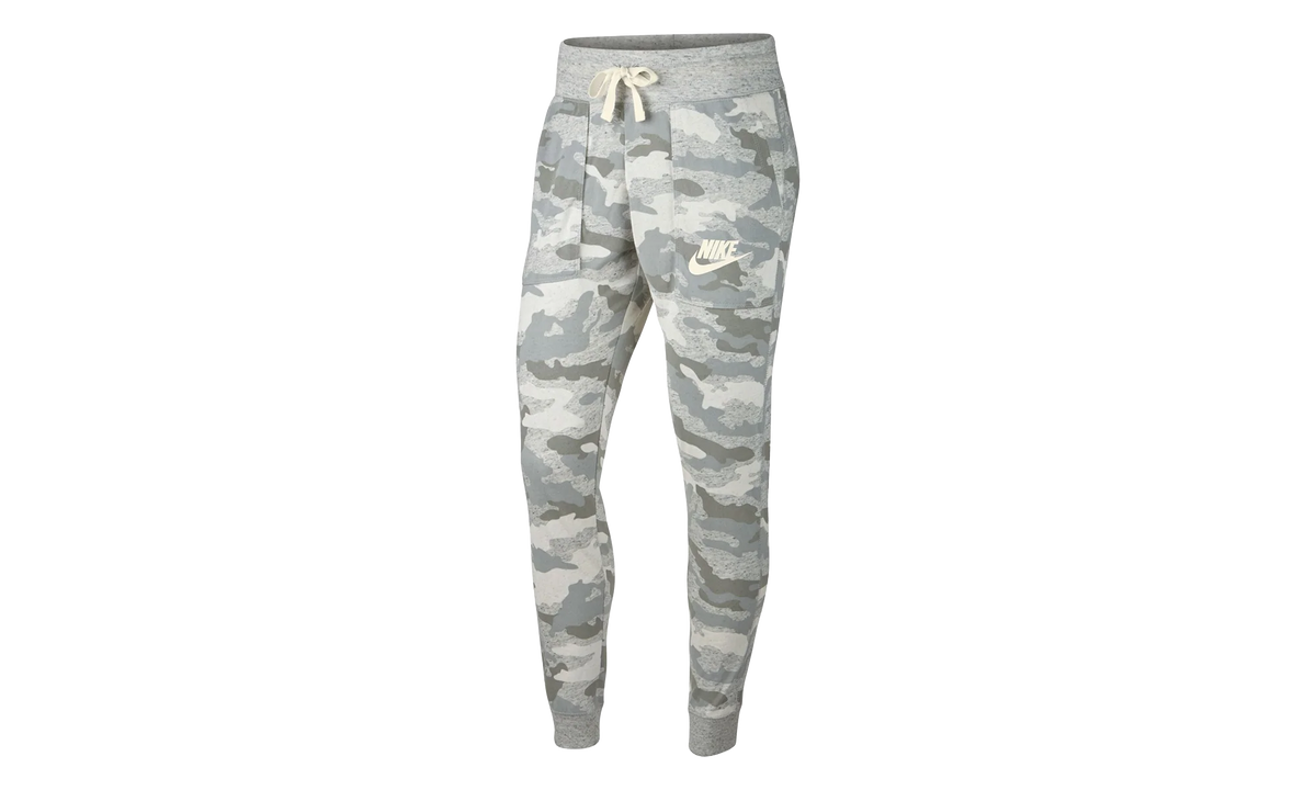Gym Vintage Camo Print Pants WMNS "Grey / White" AO9178 019