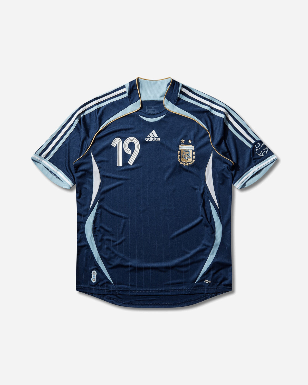 Men's Argentina Away Jersey 2006 Messi Dark Blue