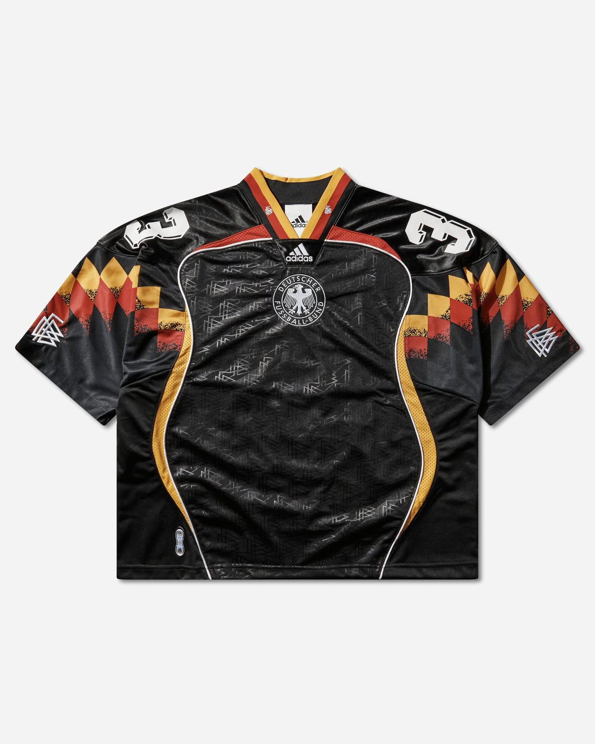 Men's Bringback Remixed Germany Jersey Black