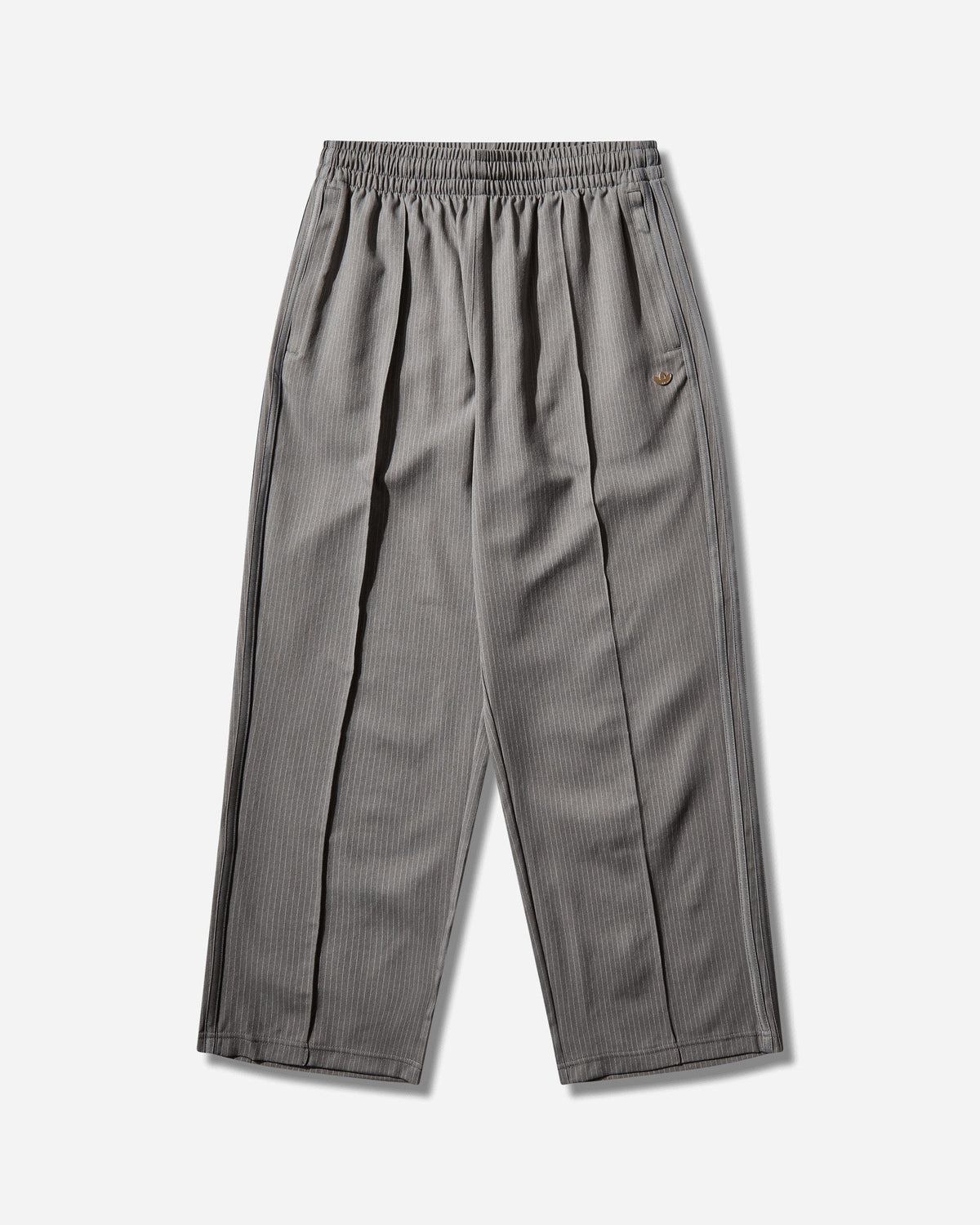 Men's Firebird Loose Pinstripes Track Pants Grey Four