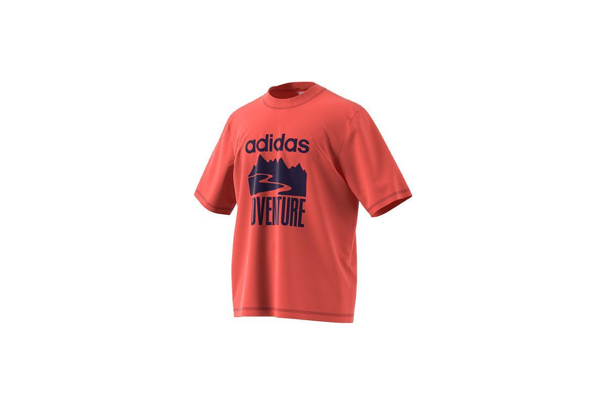 adidas Originals Adventure Tee "Trace Scarlet"