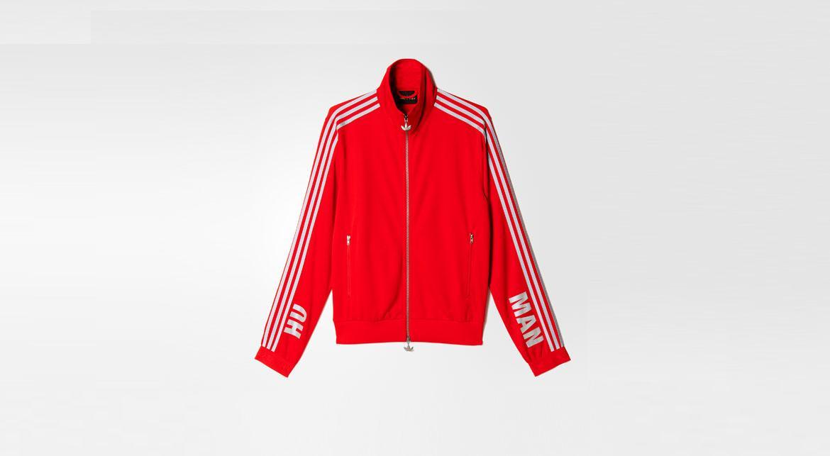 adidas Originals Human Race Track Top "Scarlet Red"