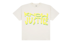 Know Justice Know Peace Tee "White" BAR20