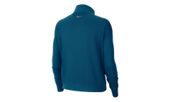 Icon Clash Midlayer Insulated Half Zip Top WMNS "Valerian Blue / Metallic Gold" CZ1624 460