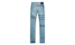 Bryant Skinny Jeans "Blue RLD Artistic" MRLDD899 B1205BLRLA
