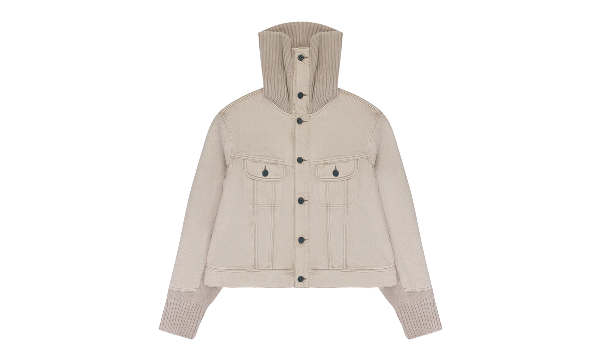 FUSE DENIM JACKET "Beige" M2245F