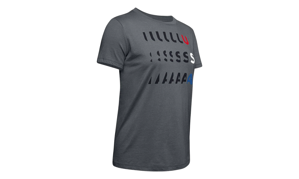 Freedom USA Glitch T-Shirt WMNS "Grey" 1343561 012