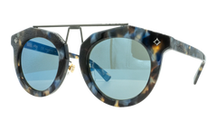 Cat Eye Sunglasses "Havana/Blue" MCM636SK-235