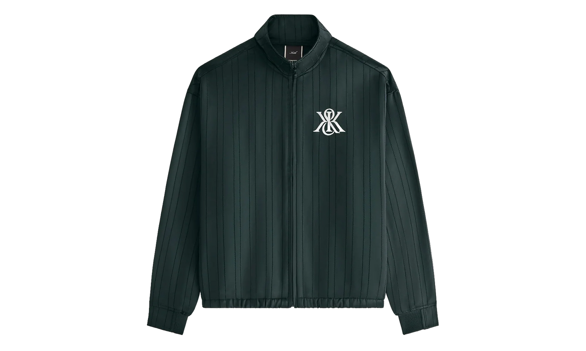 Wrenley Satin Crest Track Jacket "Green" KITH45