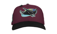 59FIFTY Tampa Bay Rays Tropicana Field Fitted Hat "Plum / Black" NE391