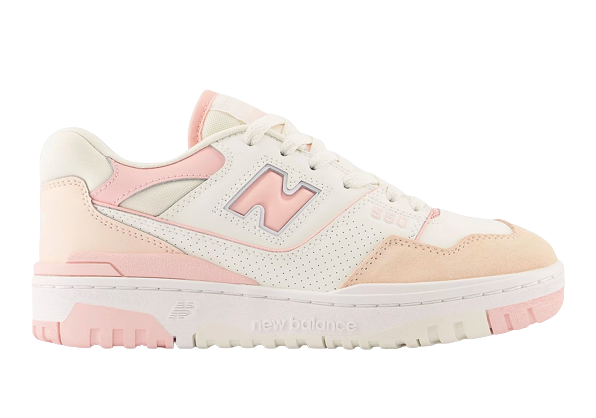 New Balance 550 White Pink Women's