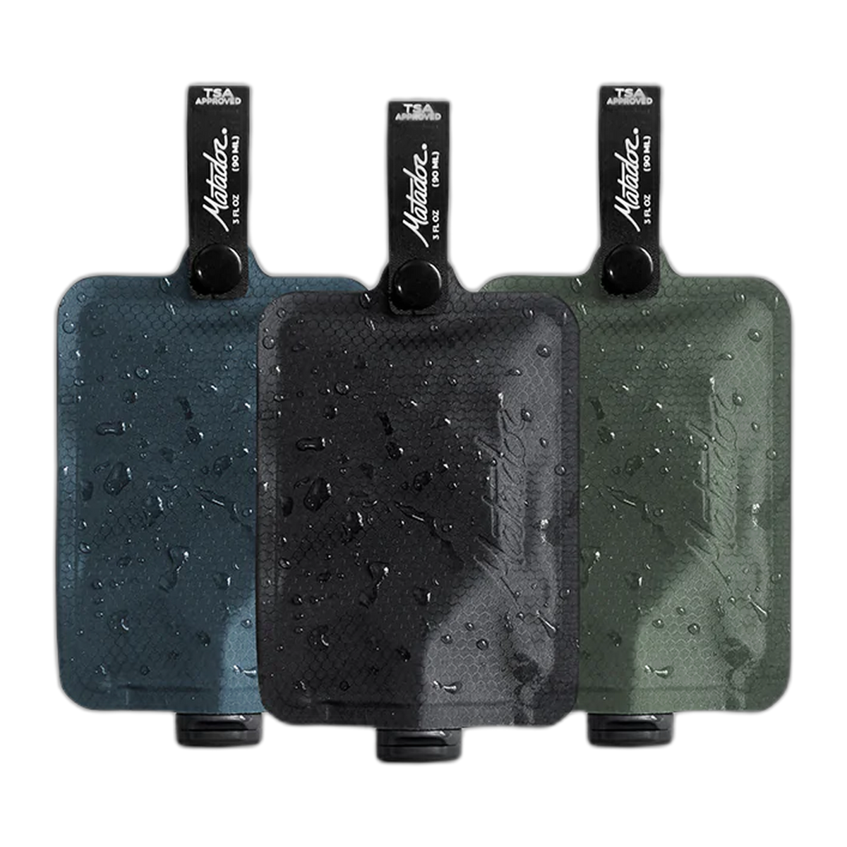 FlatPak Toiletry Bottles - 3-Pack
