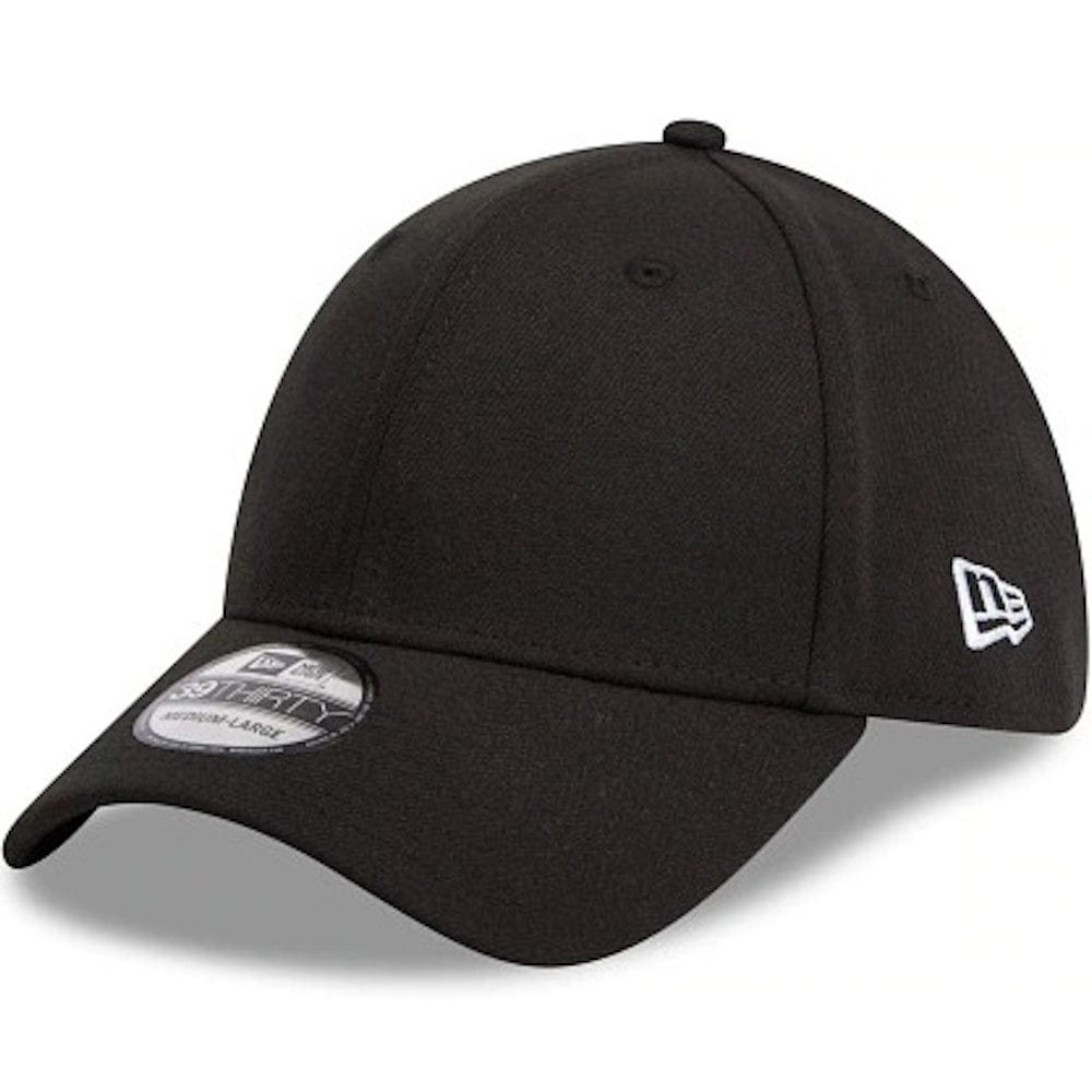 New Era Blank 39THIRTY Stretch Fit Cap - Black