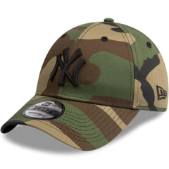 New Era 9FORTY Strapback New York Yankees - Woodland Camo