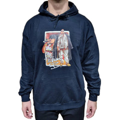 Retro Kings Notorious Watercolour Stacked Hoodie - Black