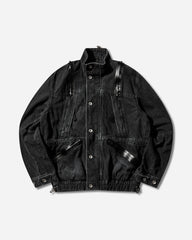 Men's Denim Blouson Black